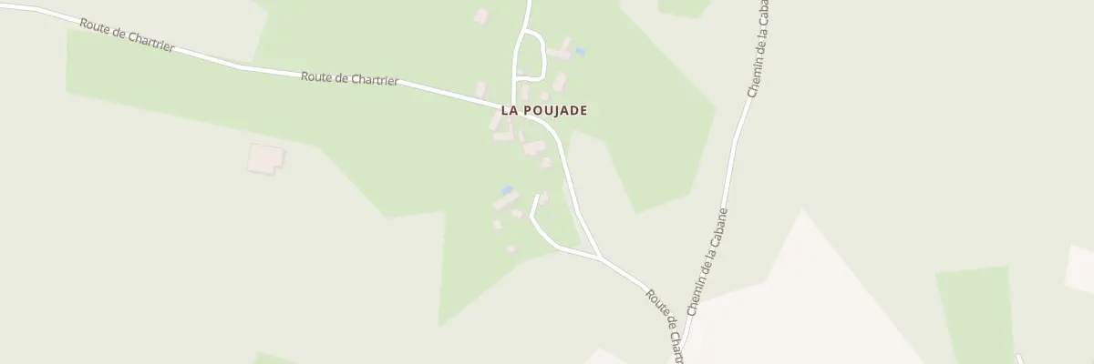 Plan du 144 La Poujade aux Coteaux Périgourdins