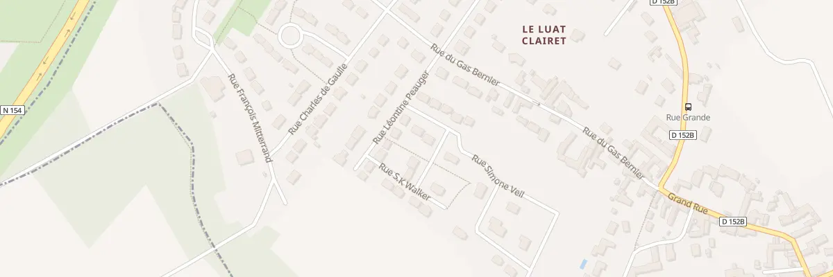 Plan du 2 Rue JW H Conway à Luray
