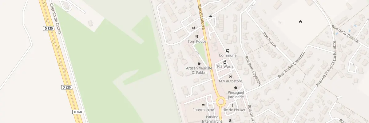 Plan du 94 Rue d’Andorre à Pinsaguel