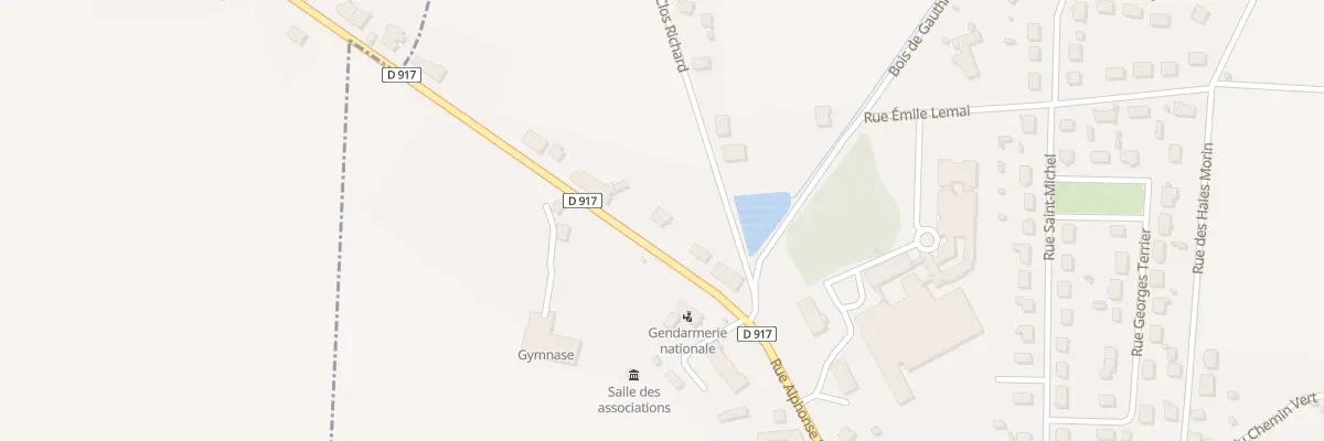 Plan du 5 Rte de St Leonard à Marchenoir