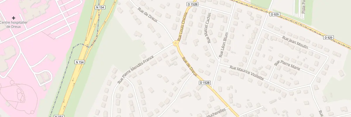 Plan du 61 Rue de Dreux à Luray