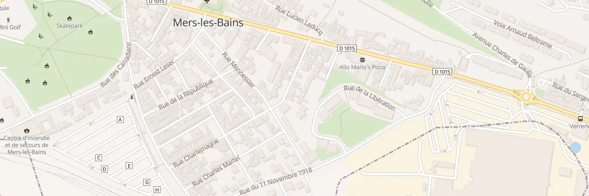 Plan du 19 Rue Charlemagne à Mers-les-Bains