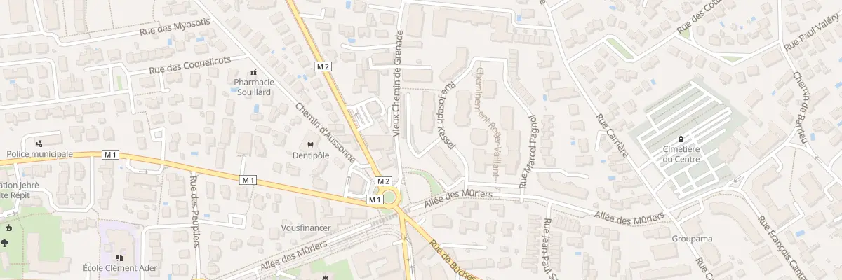 Plan du 5 Rue Joseph Kessel à Blagnac