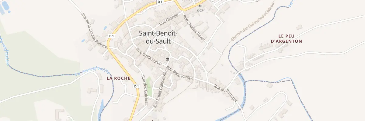 Plan du 5087 Rue Basse Cadette à Saint-Benoît-du-Sault