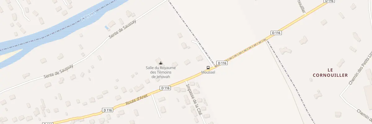 Plan du 71 Rte d’Anet à Sorel-Moussel