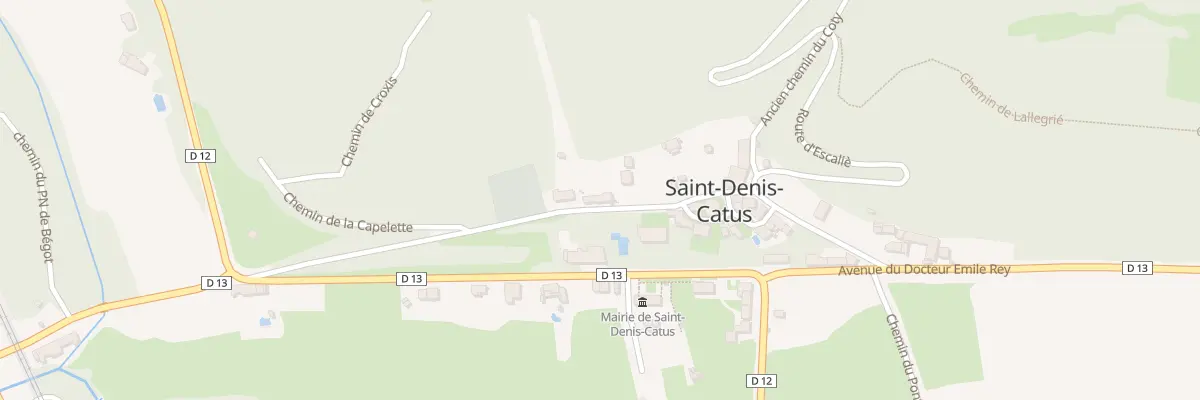 Plan du 5068 Saint Denis à Saint-Denis-Catus