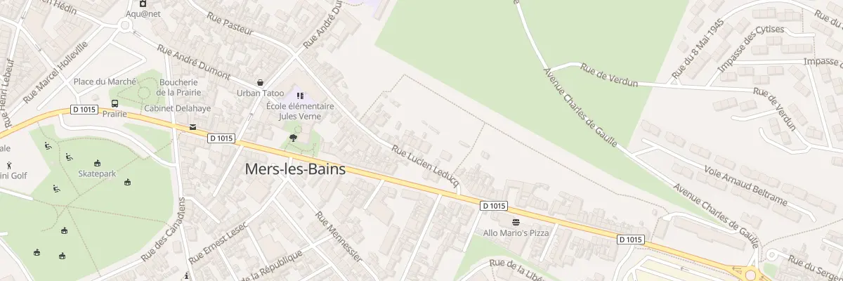 Plan du 57 Rue Lucien Leducq à Mers-les-Bains
