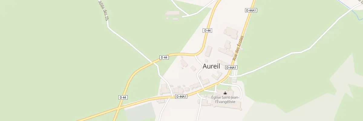 Plan du 9 Che des Noyers à Aureil