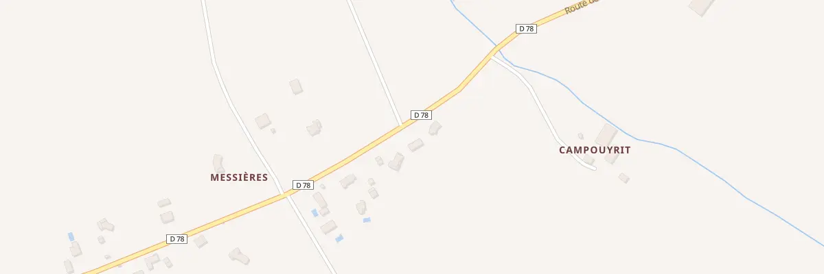 Plan du 1430 Rte de Cos à Lamothe-Capdeville
