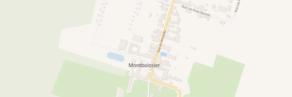 Plan du 9 Rue du Houssay à Montboissier