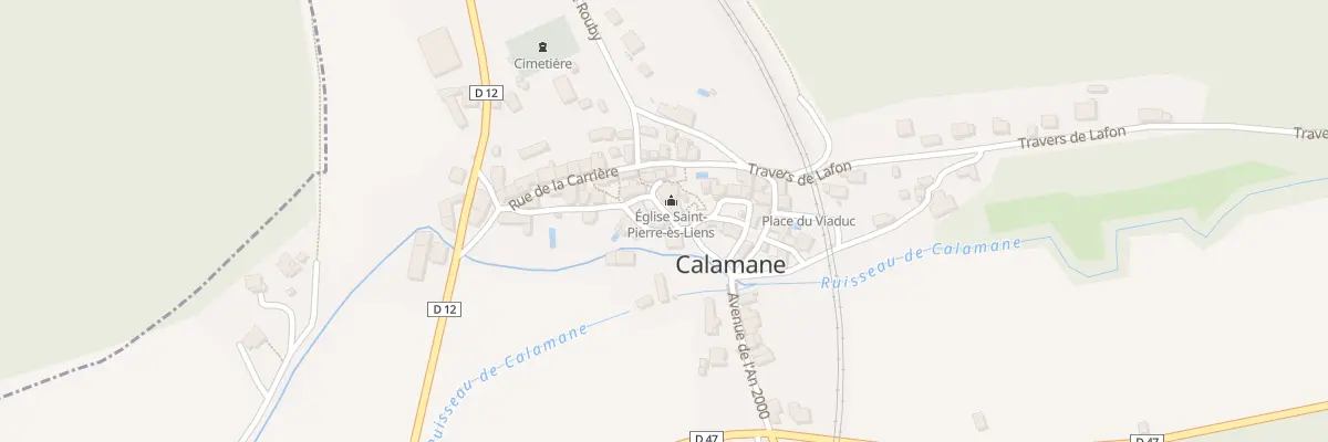 Plan du 5034 Calamane à Calamane
