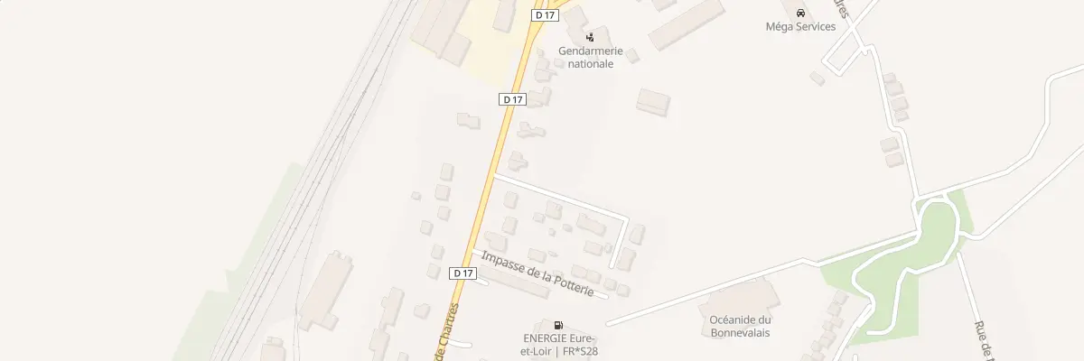Plan du 120 Rue de Chartres à Bonneval