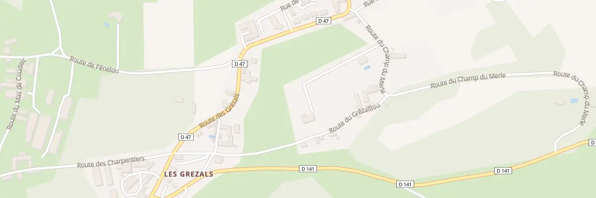 Plan du 5092F Les Grezals à Masclat