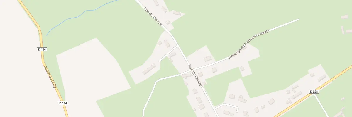 Plan du 18A Rue du Centre à Esclavelles