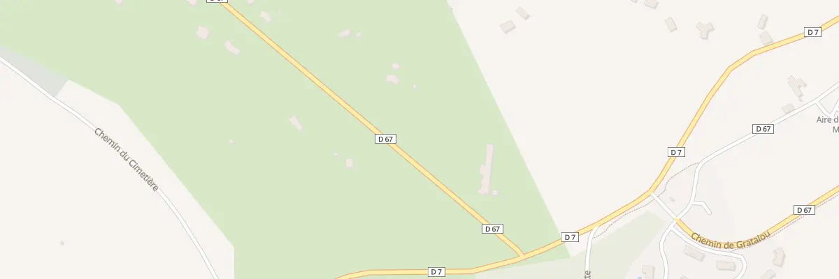 Plan du 200 Rte du Cluzel à Labastide-Marnhac