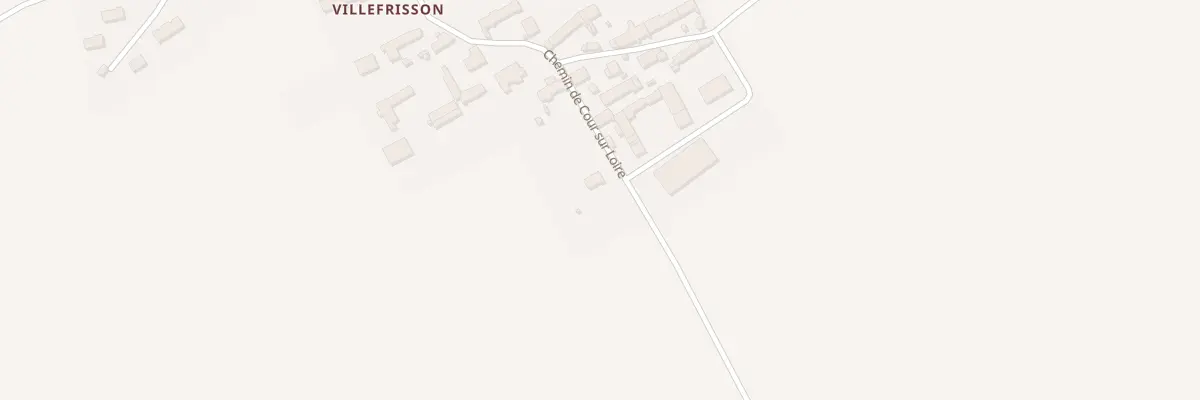 Plan du 18 Che de Cour-sur-Loire à Mulsans