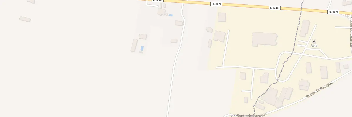 Plan du 407 Rue de la Vergne à Pazayac
