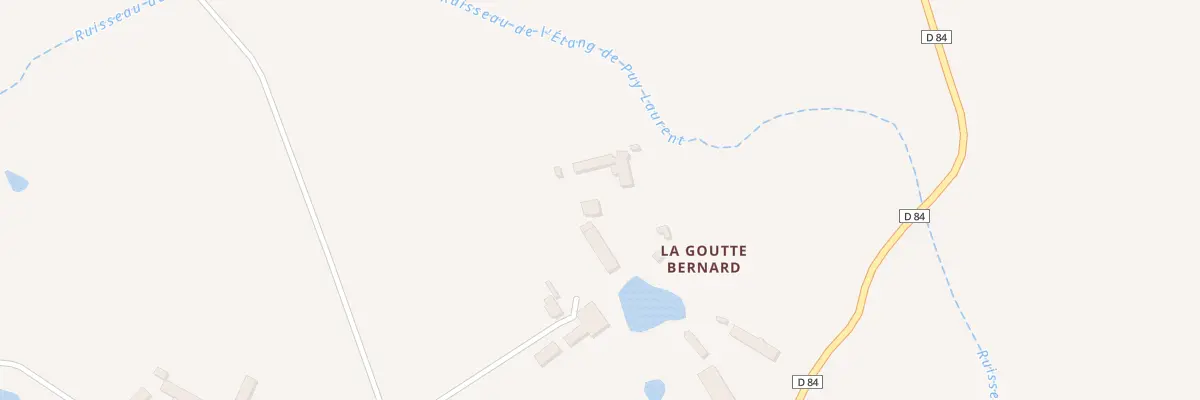 Plan du 5092 La Goutte Bernard aux Grands-Chézeaux
