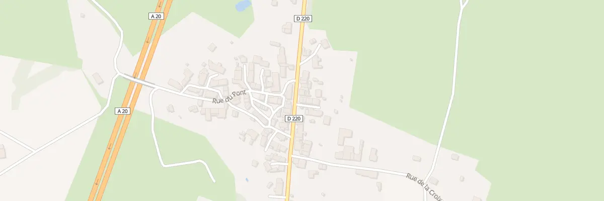 Plan du 130 Rue Principale Le Dognon à Saint-Maurice-la-Souterraine