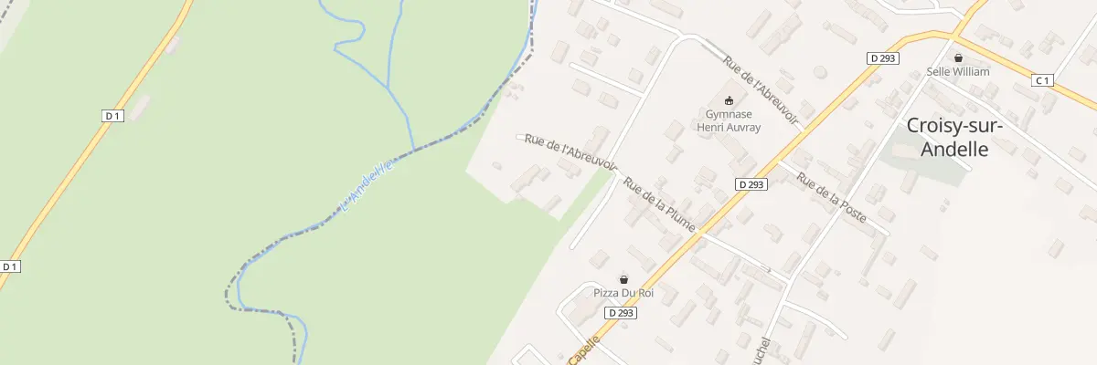 Plan du 11 Rue de l’Abreuvoir à Croisy-sur-Andelle