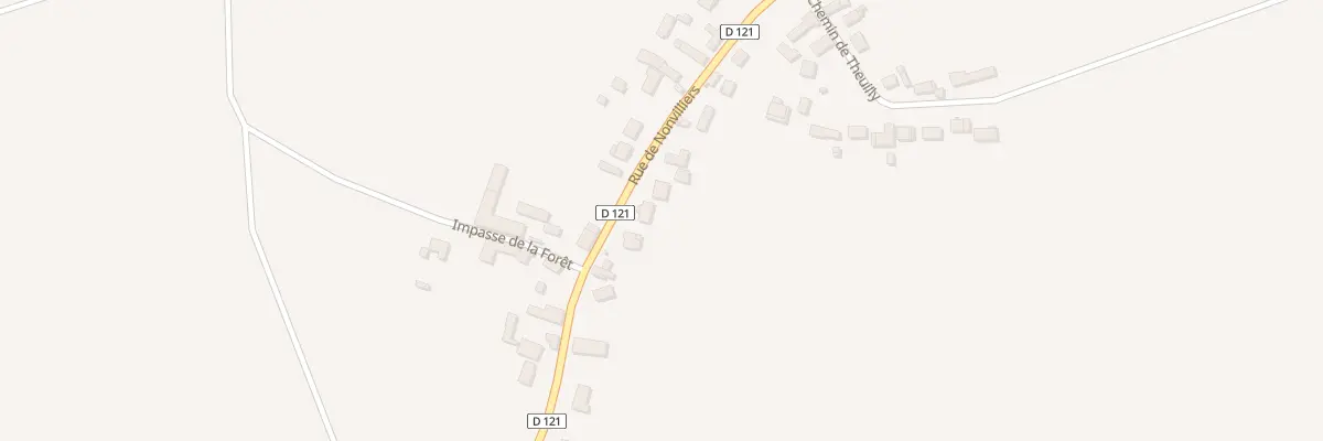 Plan du 19B Rue de Nonvilliers à Bailleau-l’Évêque