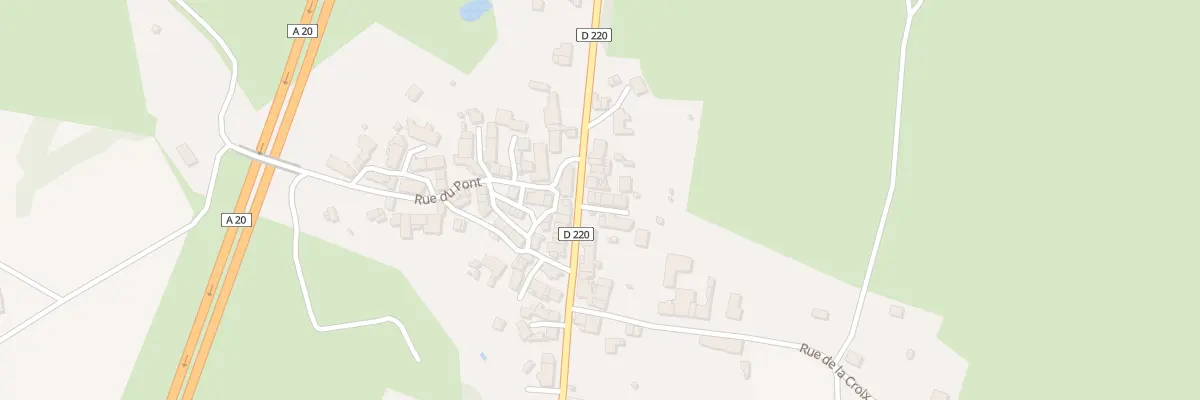 Plan du 128 Rue Principale Le Dognon à Saint-Maurice-la-Souterraine