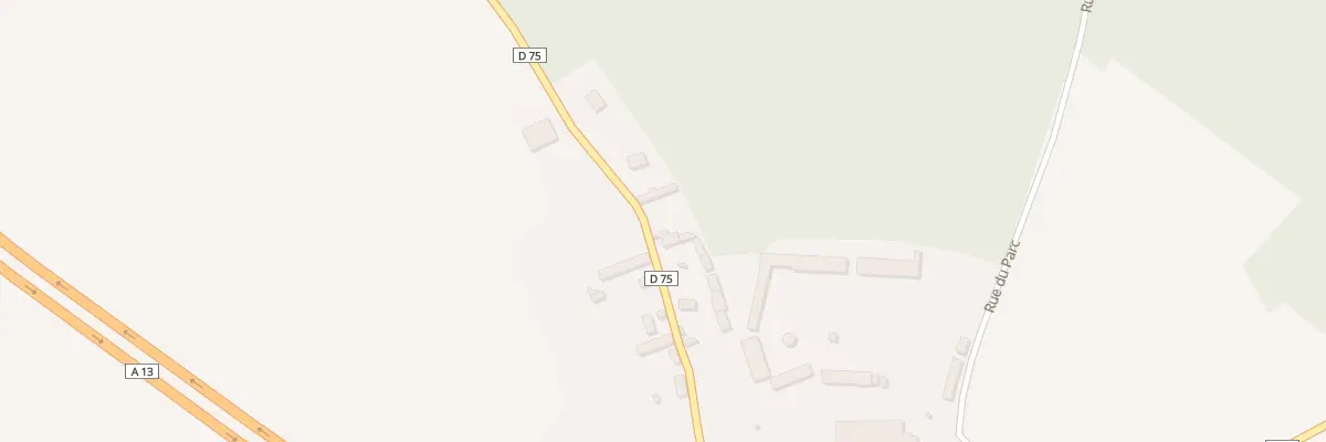 Plan du 13 Le Village à Mercey