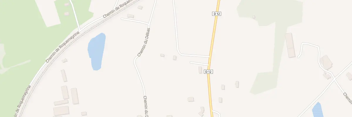Plan du 601 Rte d’Auniac à Gourdon