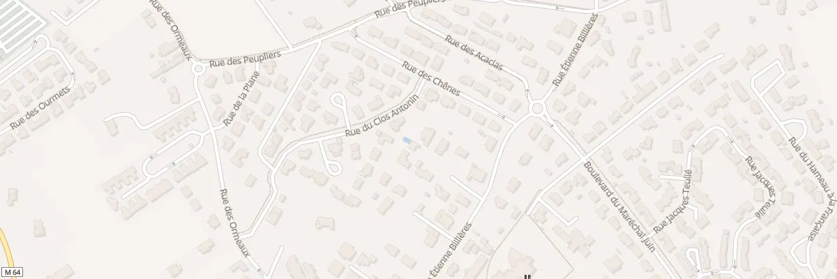 Plan du 5 Imp Étienne Billières à Fenouillet