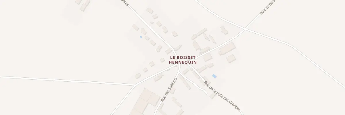 Plan du 1 Rue des Robinières à Saint-Vincent-des-Bois