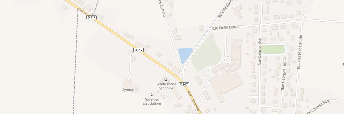 Plan du 3 Rte de St Leonard à Marchenoir
