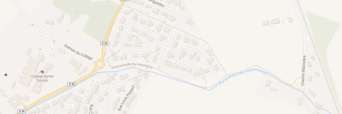 Plan du 1 Rue de Gascogne à Pins-Justaret