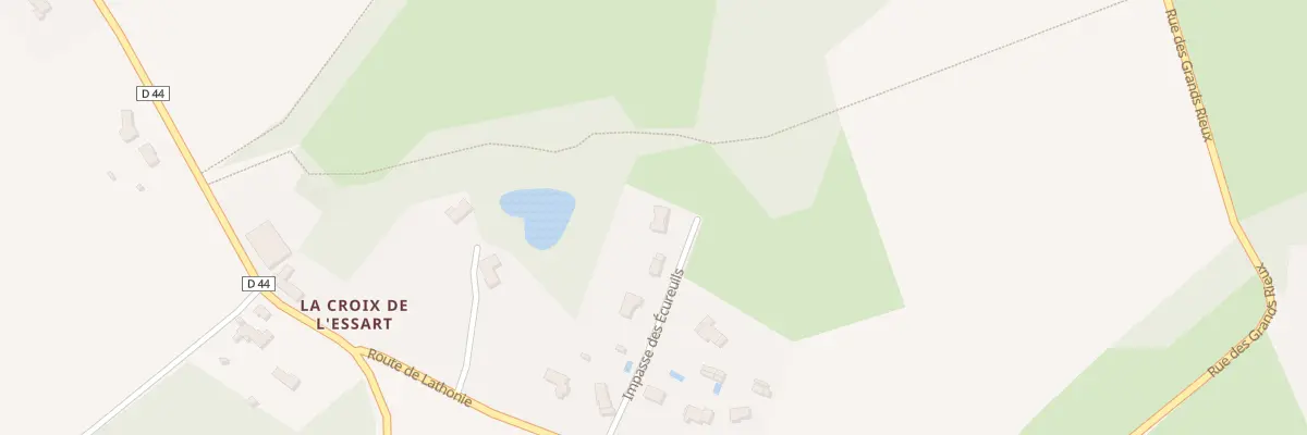 Plan du 5 Imp des Écureuils à Saint-Just-le-Martel