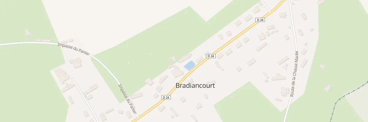 Plan du 5022 Le Bourg à Bradiancourt