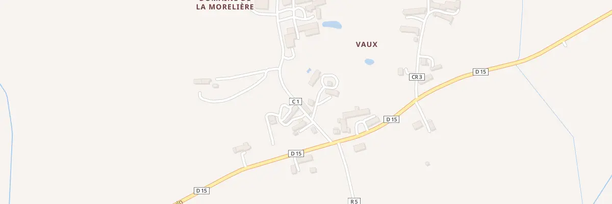 Plan du 5329 Vaux à Pellevoisin