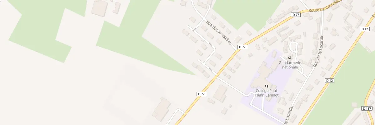 Plan du 7 All des Reinettes à Londinières