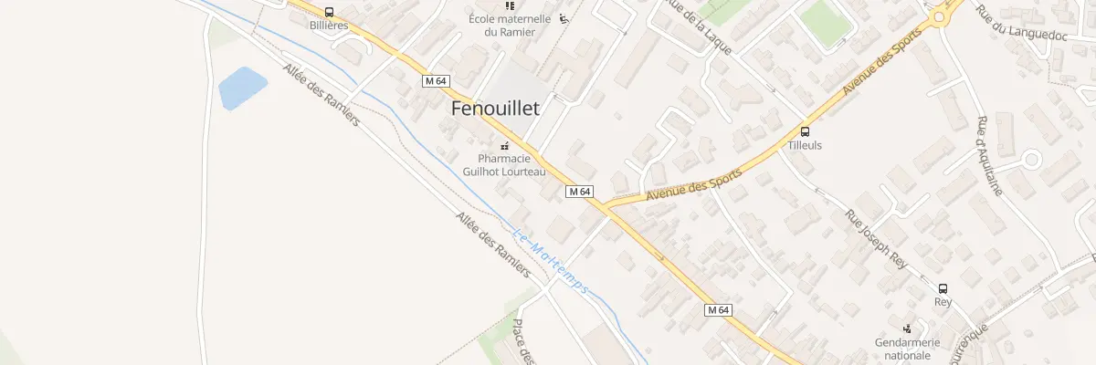 Plan du 73B Rue Jean Jaurès à Fenouillet
