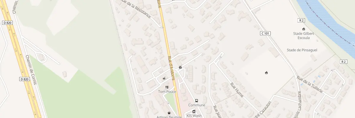 Plan du 97 Rue d’Andorre à Pinsaguel