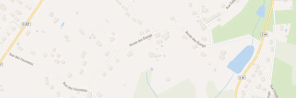 Plan du 25 Rte des Etangs à Saint-Priest-Taurion