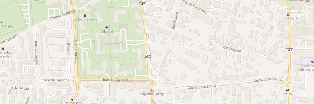 Plan du 66B Rte de Grenade à Blagnac
