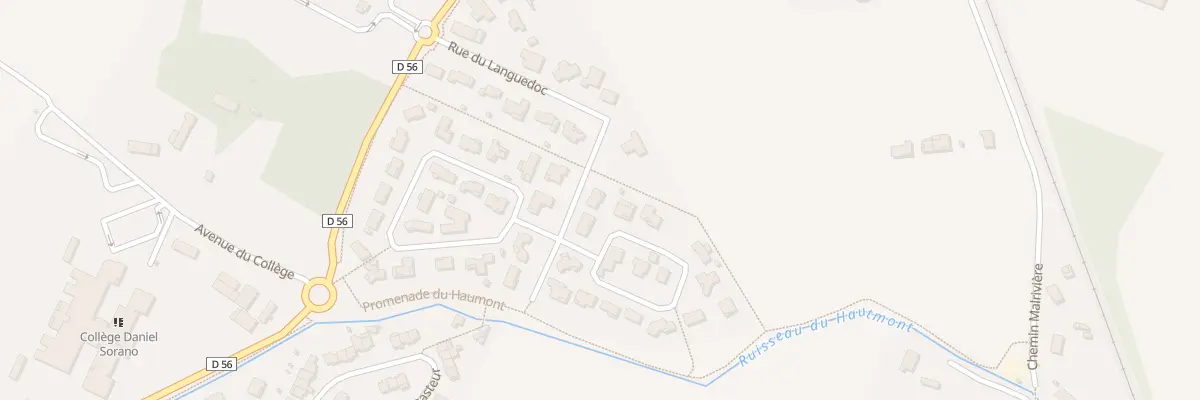 Plan du 15 Rue du Languedoc à Pins-Justaret