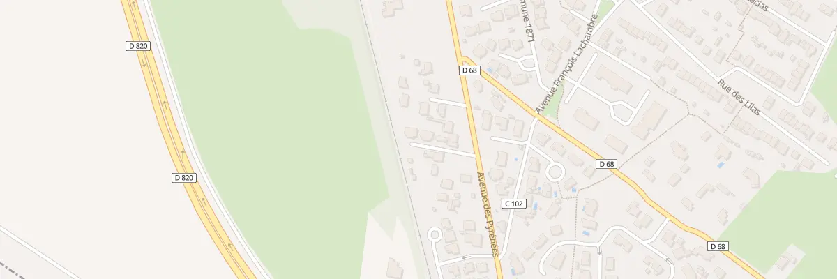 Plan du 112B Rue d’Andorre à Pinsaguel