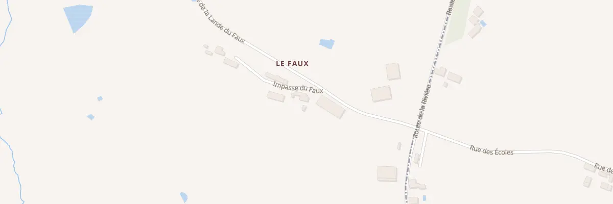 Plan du 75 Imp du Faux à Saint-Sornin-Lavolps