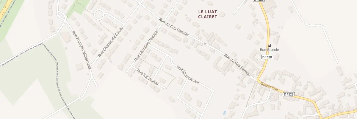 Plan du 27 Rue du Gas Bernier à Luray