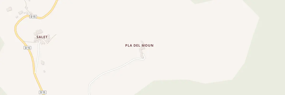 Plan du 44 Le Pla Del Moun à Sentenac-de-Sérou
