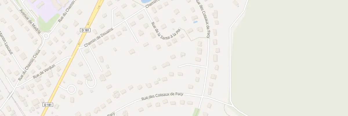Plan du 19 Rue des Côteaux de Pacy à Pacy-sur-Eure
