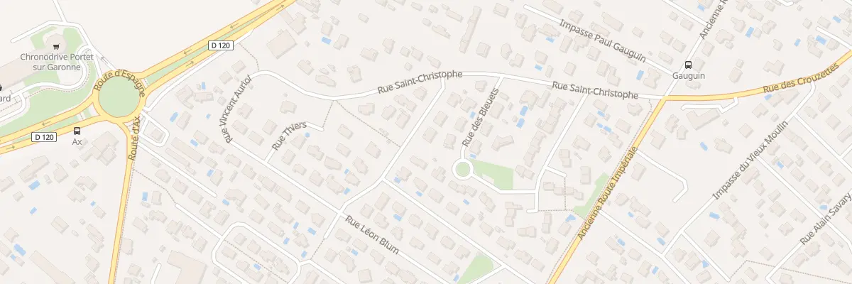 Plan du 5 Rue Vincent Auriol à Portet-sur-Garonne