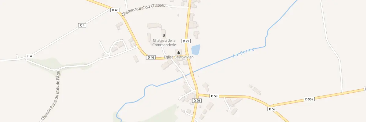 Plan du 3 Rte de Saint Gaultier à Luzeret