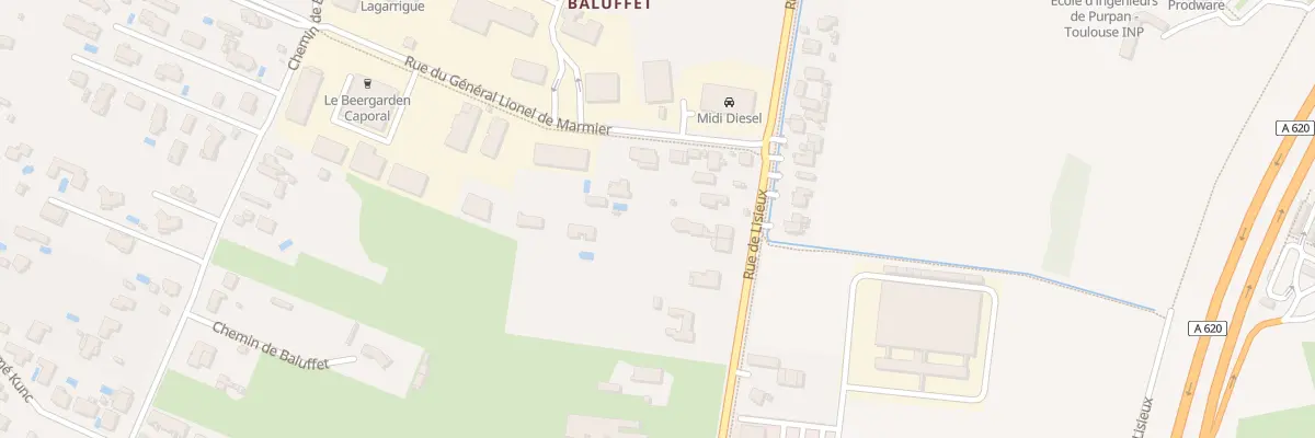 Plan du 43B Rue de Lisieux à Toulouse