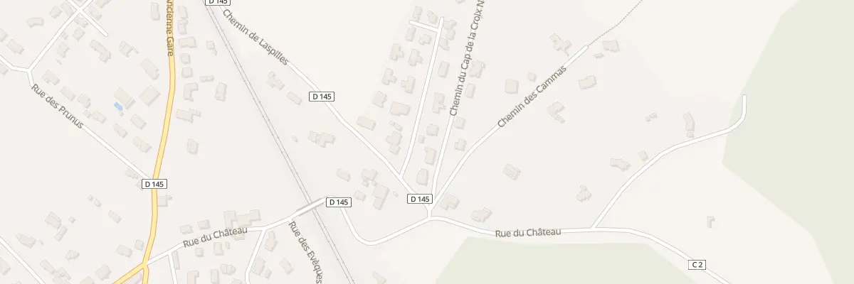 Plan du 5303 Che du Cap de la Croix Noire à Mercuès